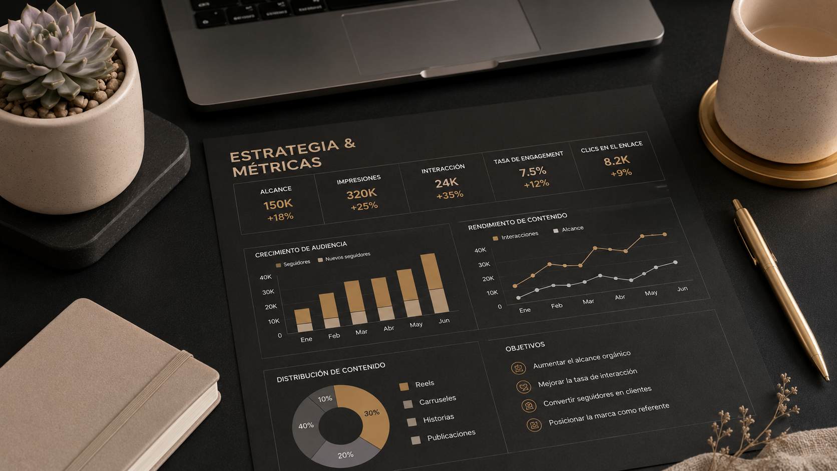 Estrategia & Métricas